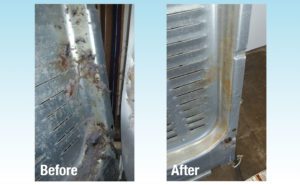 Before & After Clothes dryer back